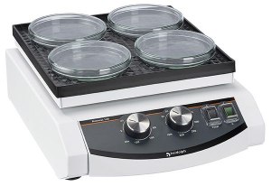 Шейкер Rotamax-120 в стандартной комплектации с нескользящим ковриком для чашек Петри
