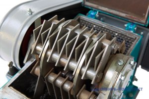 Ротор молотковой дробилки МД 2х2