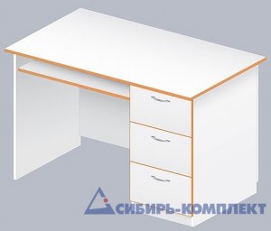 Стол ЛАБ-ОМ-07 однотумбовый