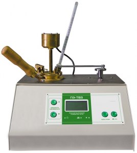 Аппарат ПЭ-ТВЗ полуавтоматический для определения температуры вспышки в закрытом тигле