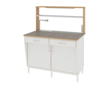 Стол пристенный химический ЛАБ-1200 ПКТМ